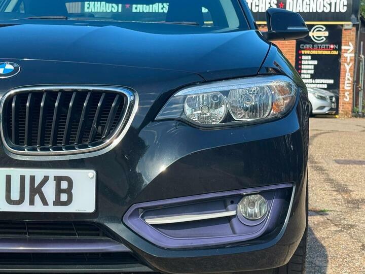 BMW 2 Series 1.5 218I Sport Euro 6 Ss Black #6