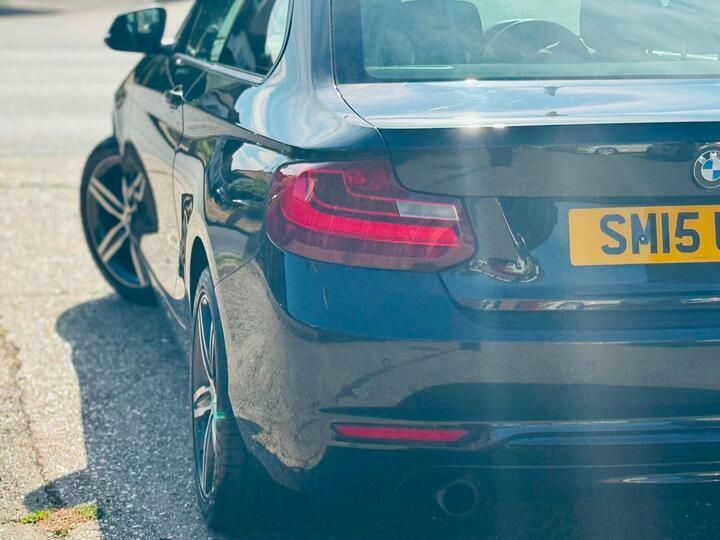 BMW 2 Series 2.0 220I M Sport Coupe Black #8