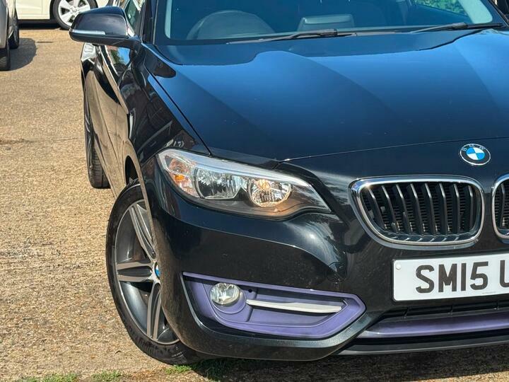 BMW 2 Series 2.0 220I M Sport Coupe Black #7
