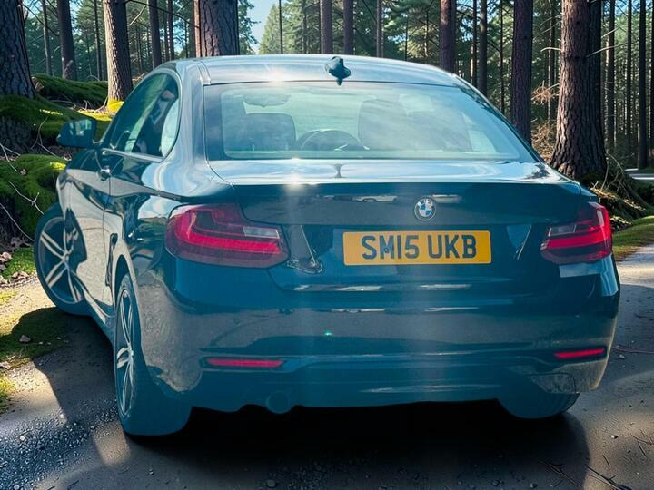 BMW 2 Series 2.0 220I M Sport Coupe Black #11