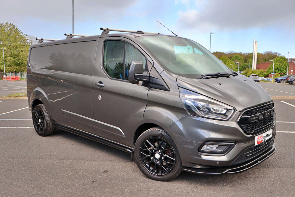 Ford Transit Custom 185 Bhp 320 Limited Ecoblue Lwb Tailgate WM71KXG Grey #2
