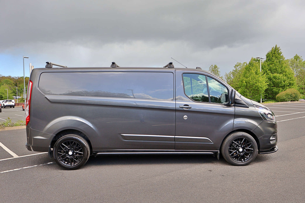 Ford Transit Custom 185 Bhp 320 Limited Ecoblue Lwb Tailgate WM71KXG Grey #3