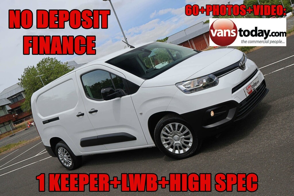 Toyota Proace City City Icon Lwb Twin Slider Warranty White