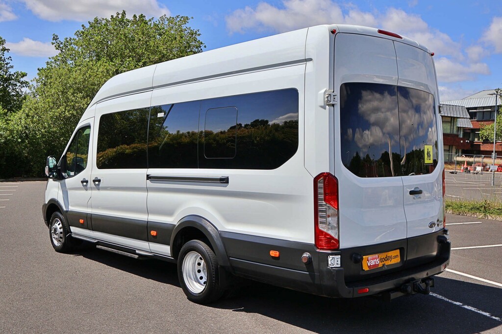 Ford Transit Custom 460 Trend Econetic Tech 17 Seat Xlwb EA17ZFF White #6