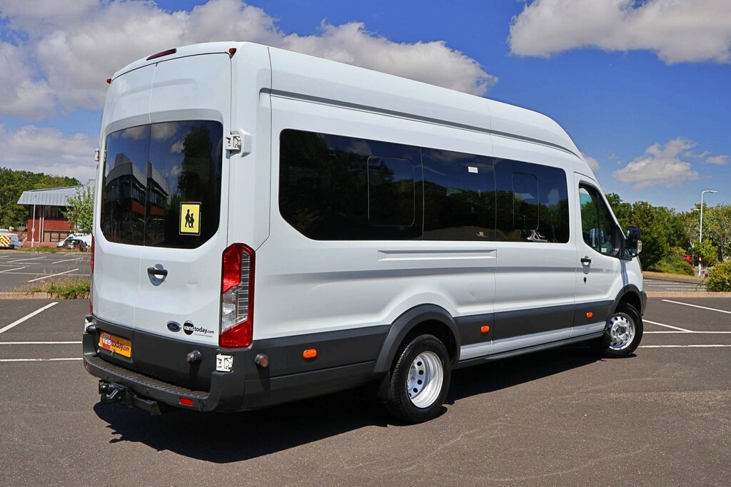 Ford Transit Custom 460 Trend Econetic Tech 17 Seat Xlwb EA17ZFF White #5