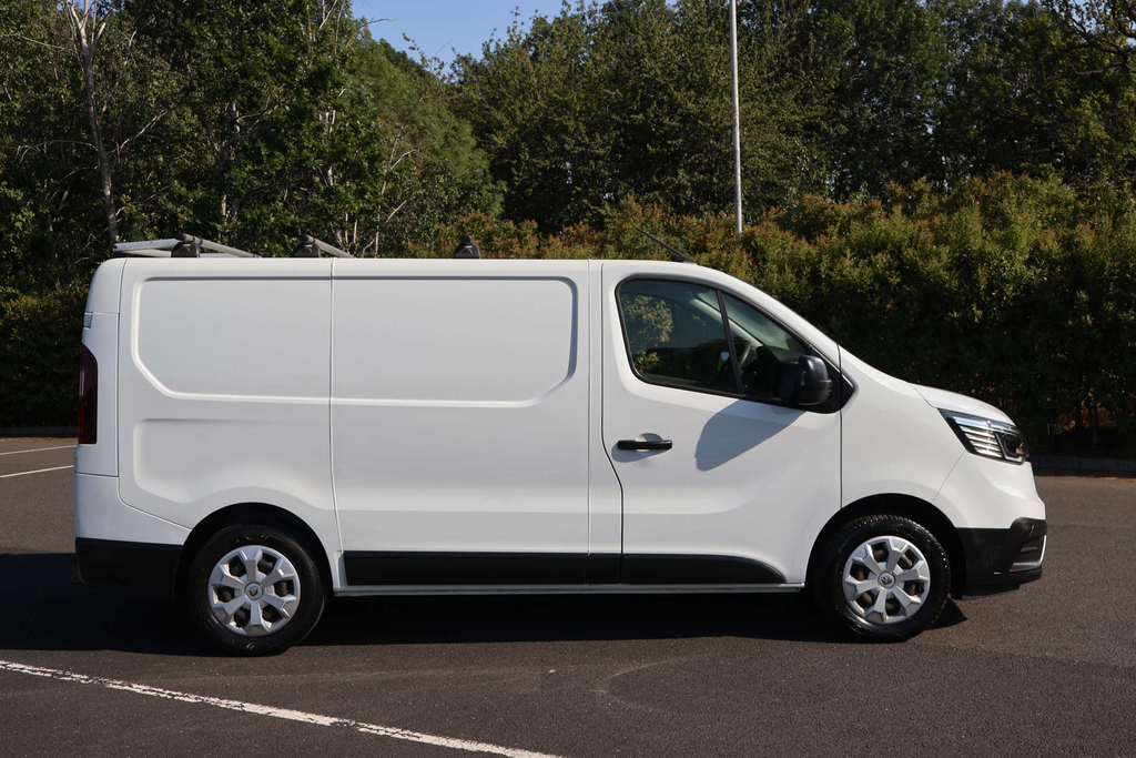 Renault Trafic Sl28 Business Blue Dci Air Con MT23KTL White #3