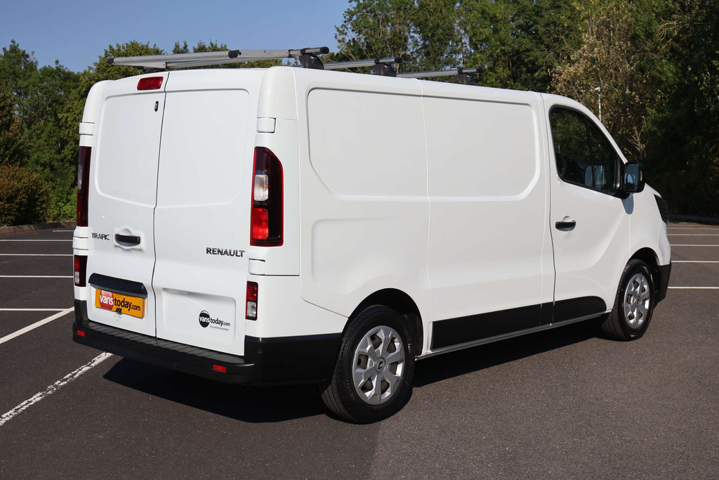 Renault Trafic Sl28 Business Blue Dci Air Con MT23KTL White #4