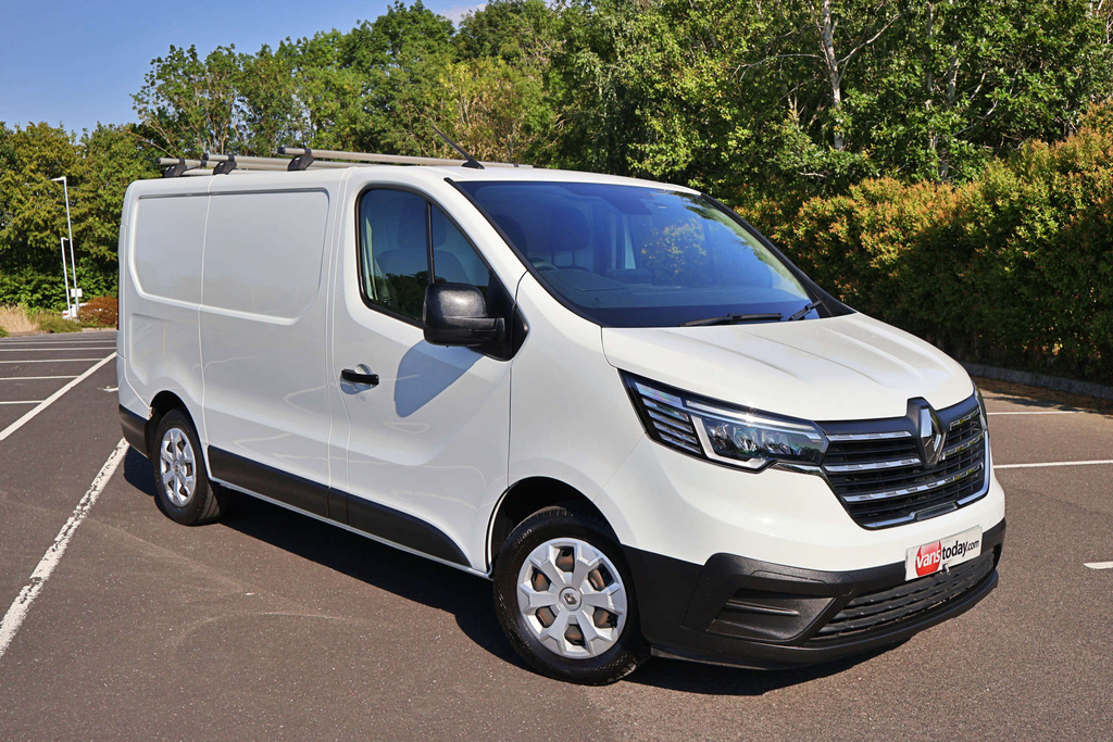 Renault Trafic Sl28 Business Blue Dci Air Con MT23KTL White #2