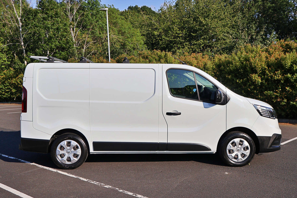 Renault Trafic Sl28 Business Blue Dci Air Con MW23YLR White #3