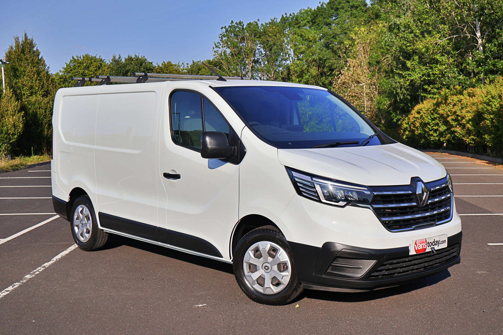 Renault Trafic Sl28 Business Blue Dci Air Con MW23YLR White #2