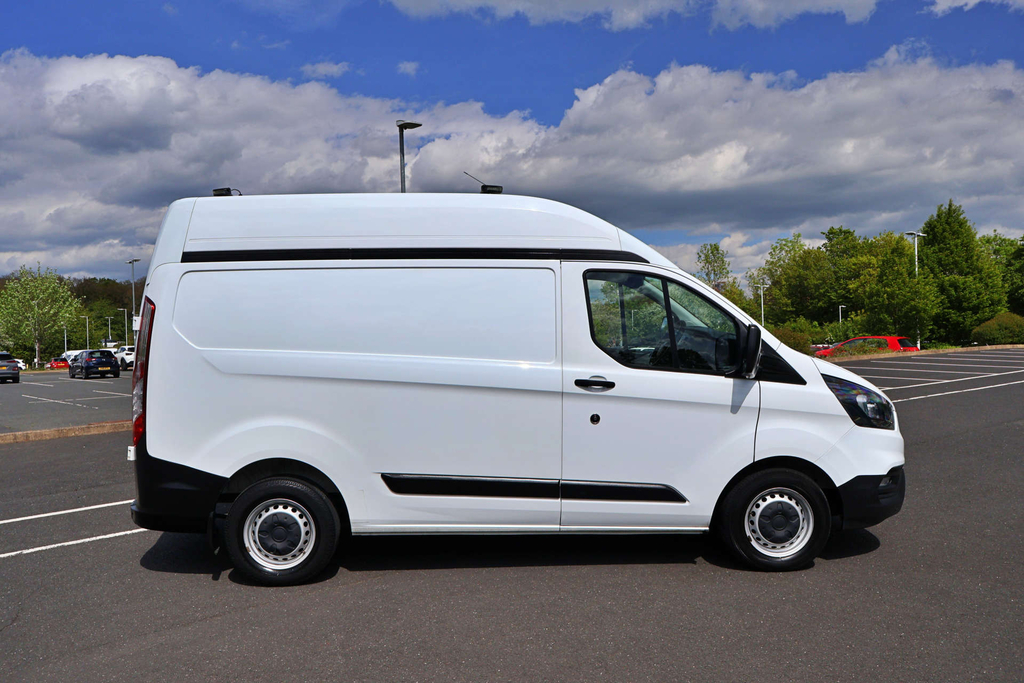 Ford Transit Custom 300 Base High Roof Swb Air Con YV19ZSW White #3