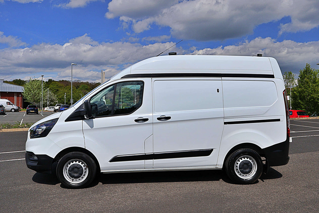 Ford Transit Custom 300 Base High Roof Swb Air Con YV19ZSW White #4