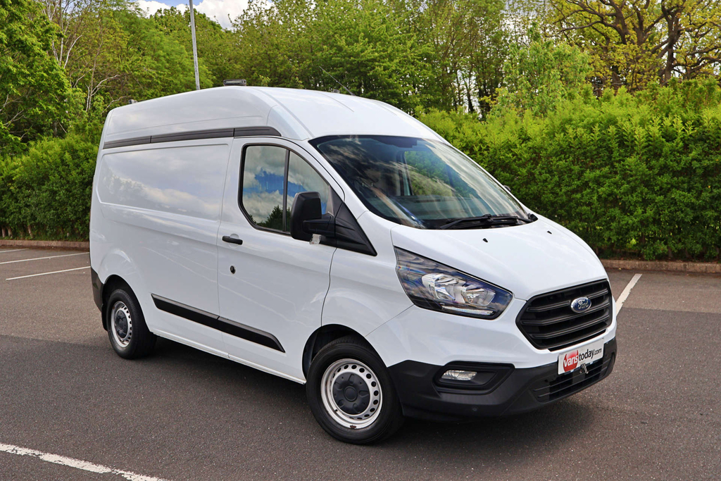 Ford Transit Custom 300 Base High Roof Swb Air Con YV19ZSW White #2
