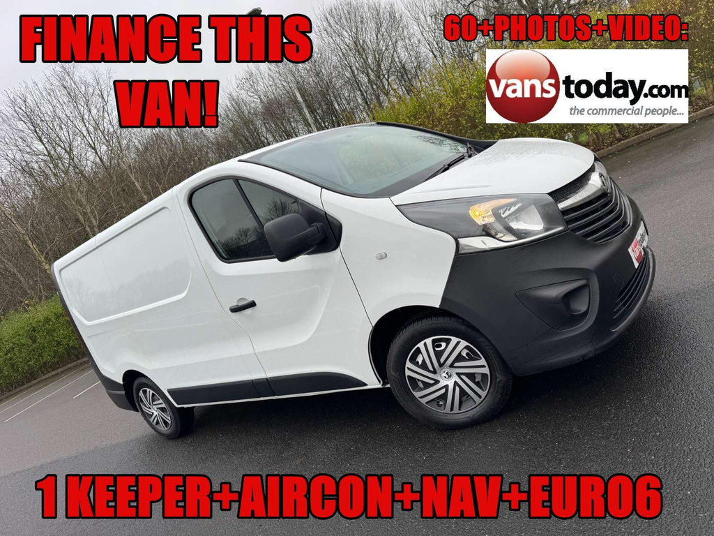 Vauxhall Vivaro 2700 Cdti Ss Swb Aircon Nav White