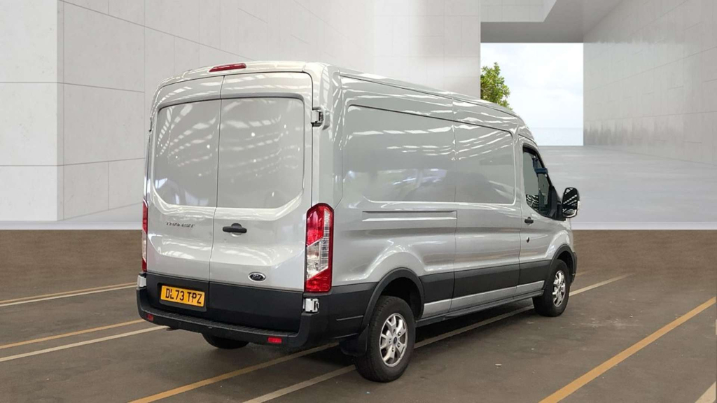 Ford Transit Custom 350 Trend Ecoblue Air Con 24My DL73TPZ Silver #5
