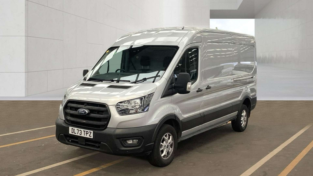Ford Transit Custom 350 Trend Ecoblue Air Con 24My DL73TPZ Silver #2