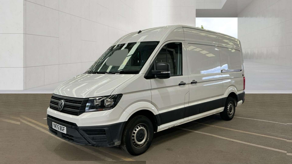 Volkswagen Crafter Cr35 Commerce Plus Tdi L2 H2 Mwb Air Con Vw Wa White #2