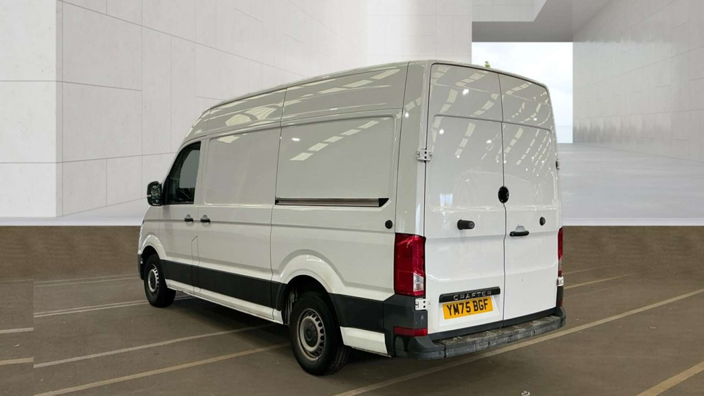 Volkswagen Crafter Cr35 Commerce Plus Tdi L2 H2 Mwb Air Con Vw Wa White #4