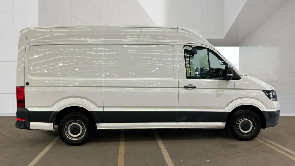 Volkswagen Crafter Cr35 Commerce Plus Tdi L2 H2 Mwb Air Con Vw Wa White #5