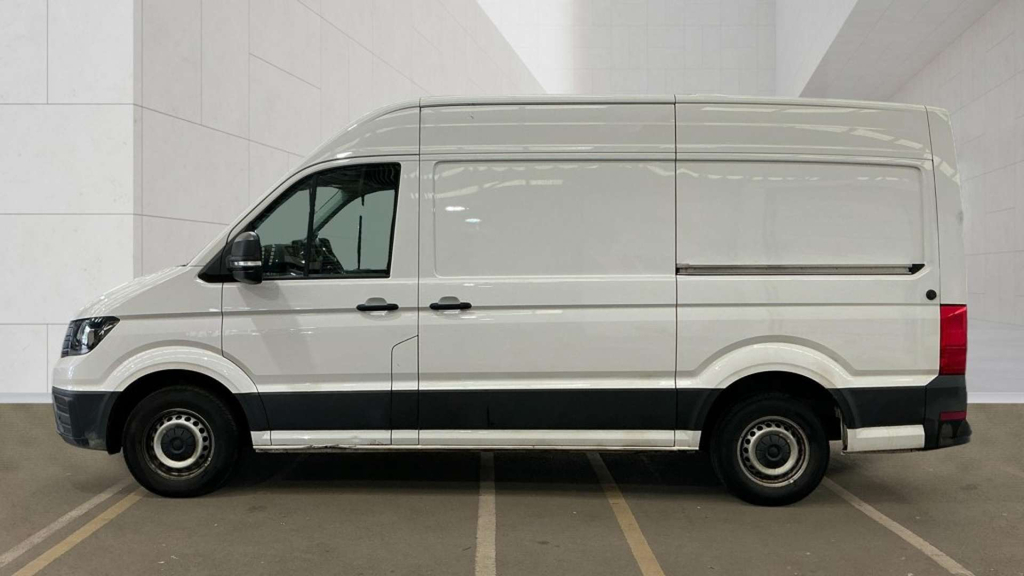 Volkswagen Crafter Cr35 Commerce Plus Tdi L2 H2 Mwb Air Con Vw Wa White #6