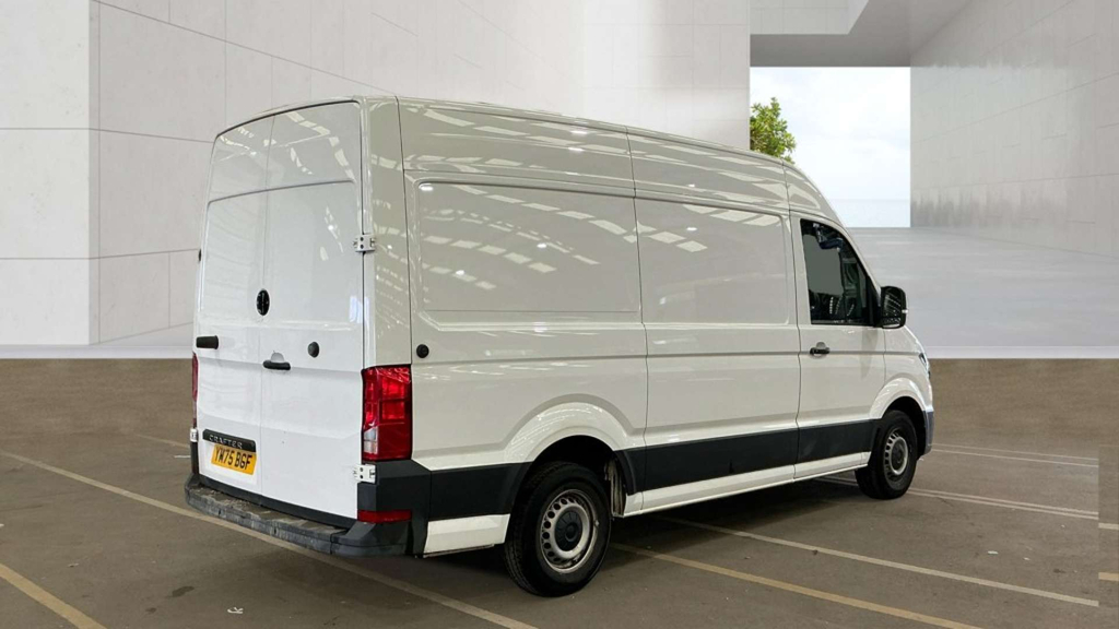 Volkswagen Crafter Cr35 Commerce Plus Tdi L2 H2 Mwb Air Con Vw Wa White #3