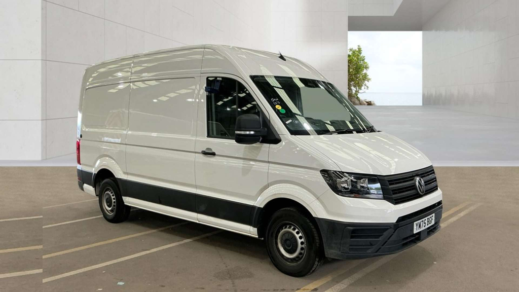 Volkswagen Crafter Cr35 Commerce Plus Tdi L2 H2 Mwb Air Con Vw Wa White