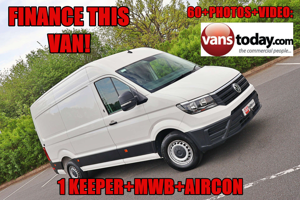 Volkswagen Crafter Cr35 Trendline Tdi Mwb Air Con Nav White