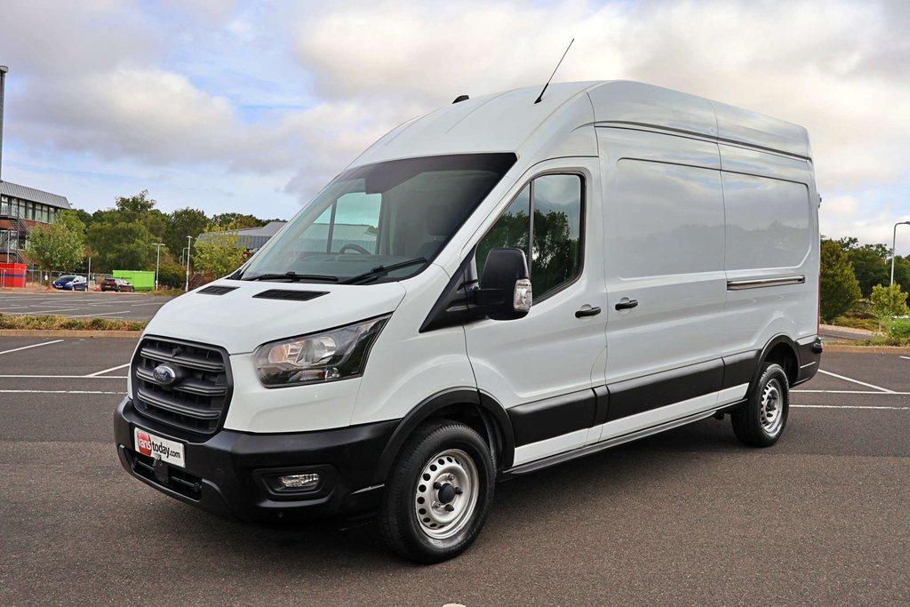 Ford Transit Custom 350 Leader Ecoblue L2 H3 Air Con Heated Seats White