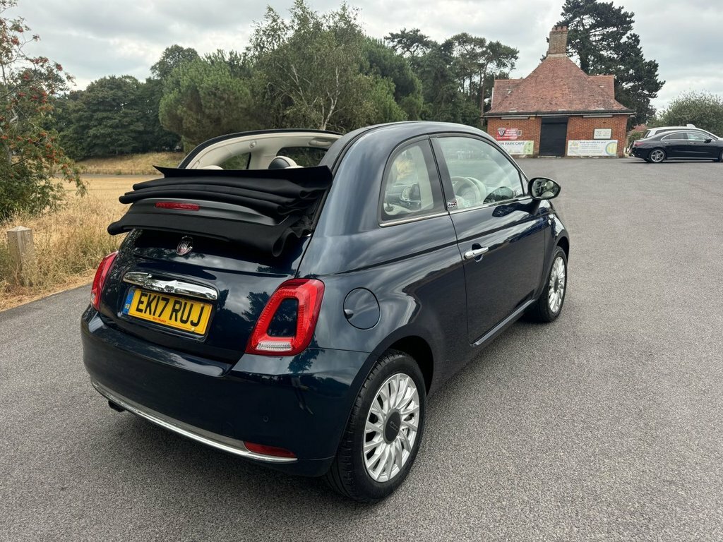 Fiat 500C 1.2L Lounge Blue #4