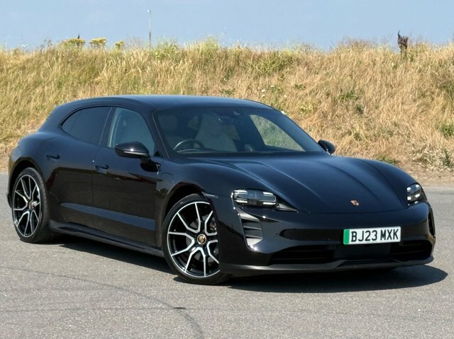 Porsche Taycan Performance Plus 93.4Kwh Sport Turismo Rwd Black #2