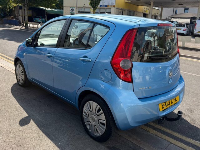 Vauxhall Agila 1.2 Vvt Ecoflex S Euro 5 Ac Blue #4