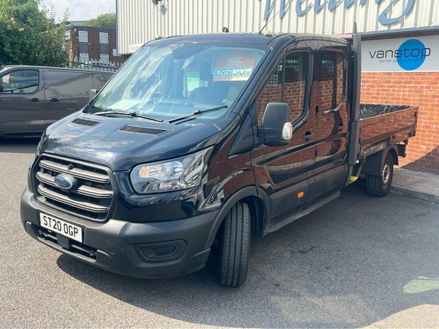 Ford Transit Custom 350 Ecoblue Leader Chassis ST20OGP Black #2