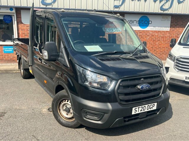 Ford Transit Custom 350 Ecoblue Leader Chassis ST20OGP Black