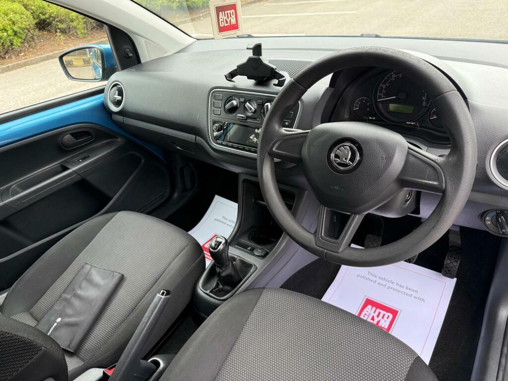 Skoda Citigo 1.0 Mpi Colour Edition Euro 6 Blue #3
