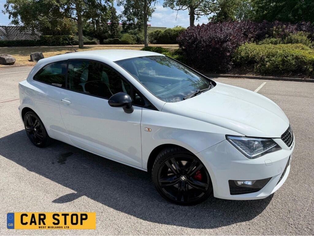 Seat Ibiza 1.8 Tsi Cupra Black Sport Coupe Euro 6 S S White