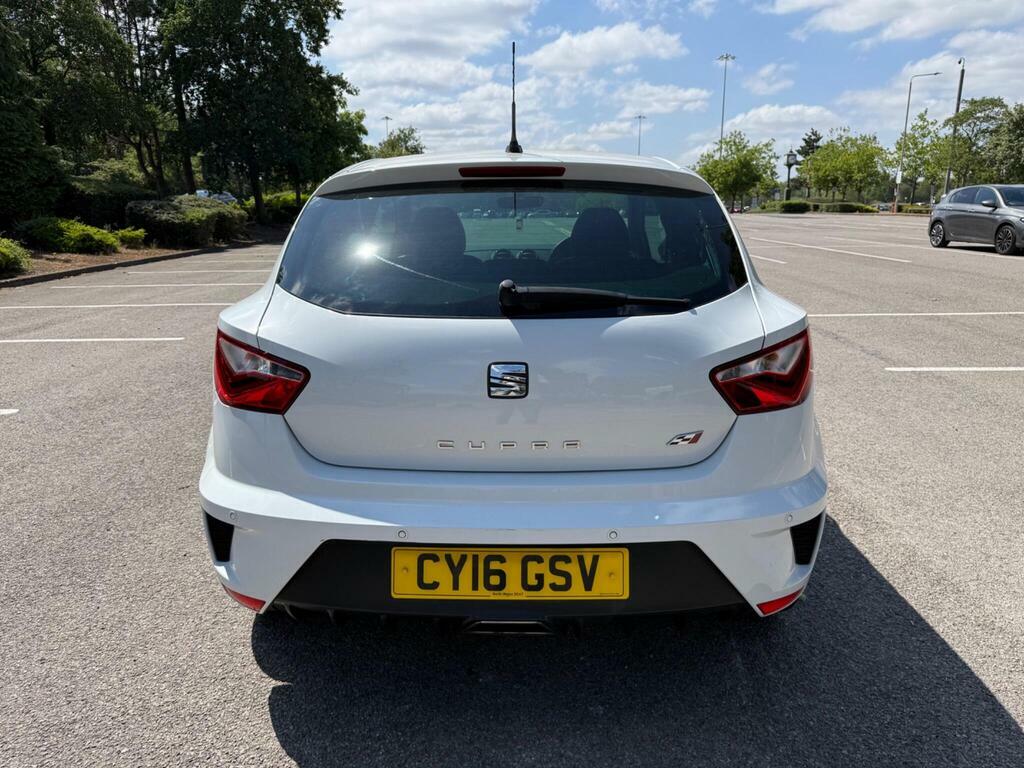 Seat Ibiza 1.8 Tsi Cupra Black Sport Coupe Euro 6 S S White #5