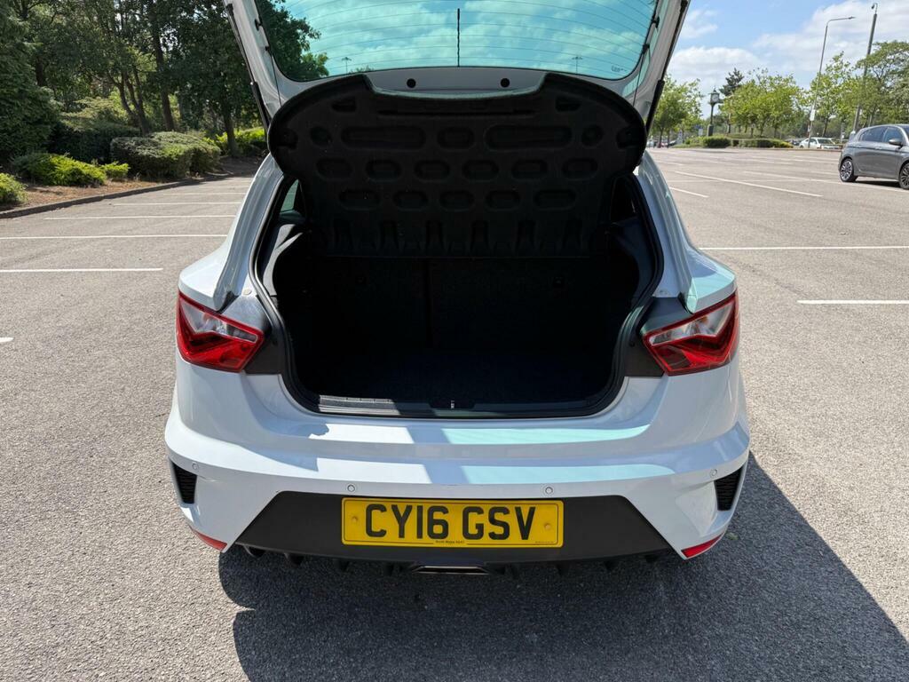 Seat Ibiza 1.8 Tsi Cupra Black Sport Coupe Euro 6 S S White #6