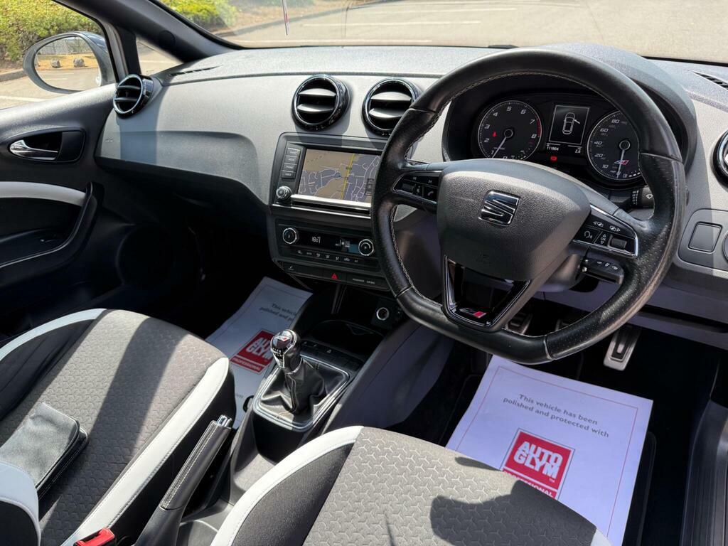 Seat Ibiza 1.8 Tsi Cupra Black Sport Coupe Euro 6 S S White #3