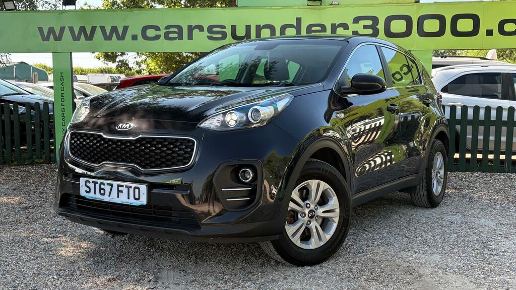 Kia Sportage 1.6 Gdi 1 Euro 6 Ss ST67FTO Black #3