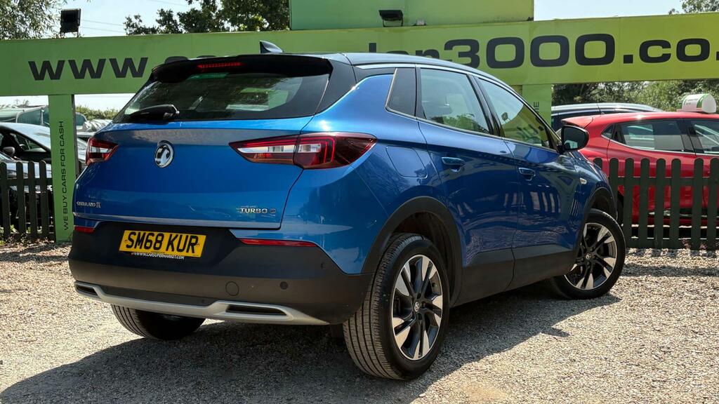 Vauxhall Grandland X 1.5 Turbo D Blueinjection Sport Nav Euro 6 S SM68KUR Blue #6