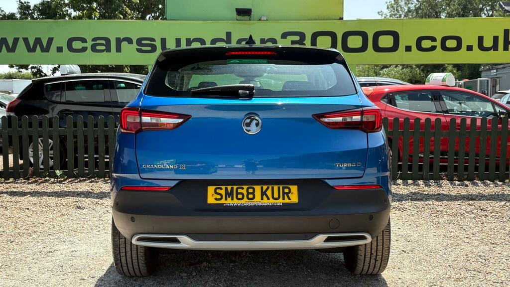 Vauxhall Grandland X 1.5 Turbo D Blueinjection Sport Nav Euro 6 S SM68KUR Blue #5