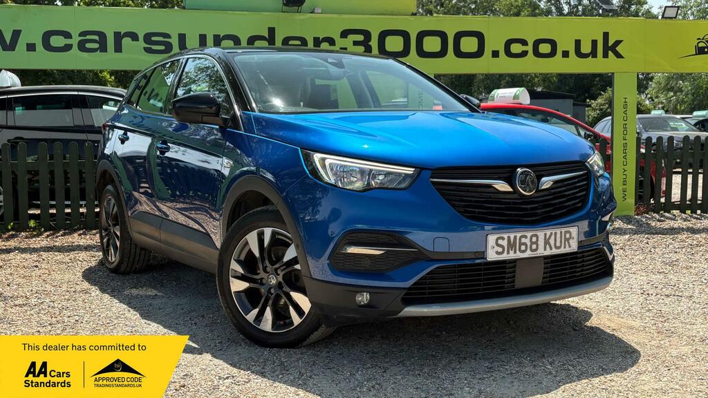 Vauxhall Grandland X 1.5 Turbo D Blueinjection Sport Nav Euro 6 S Blue