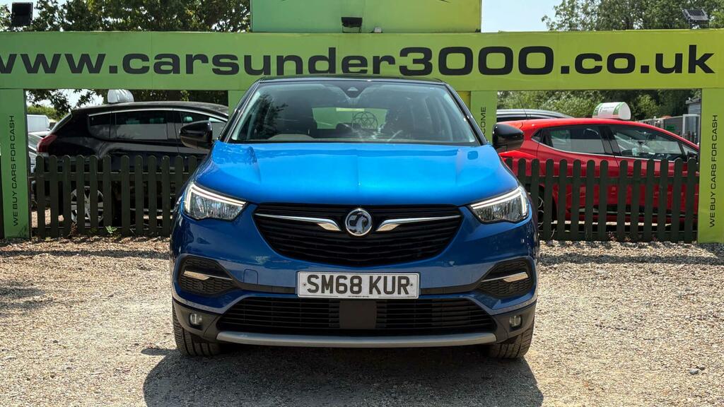 Vauxhall Grandland X 1.5 Turbo D Blueinjection Sport Nav Euro 6 S SM68KUR Blue #2