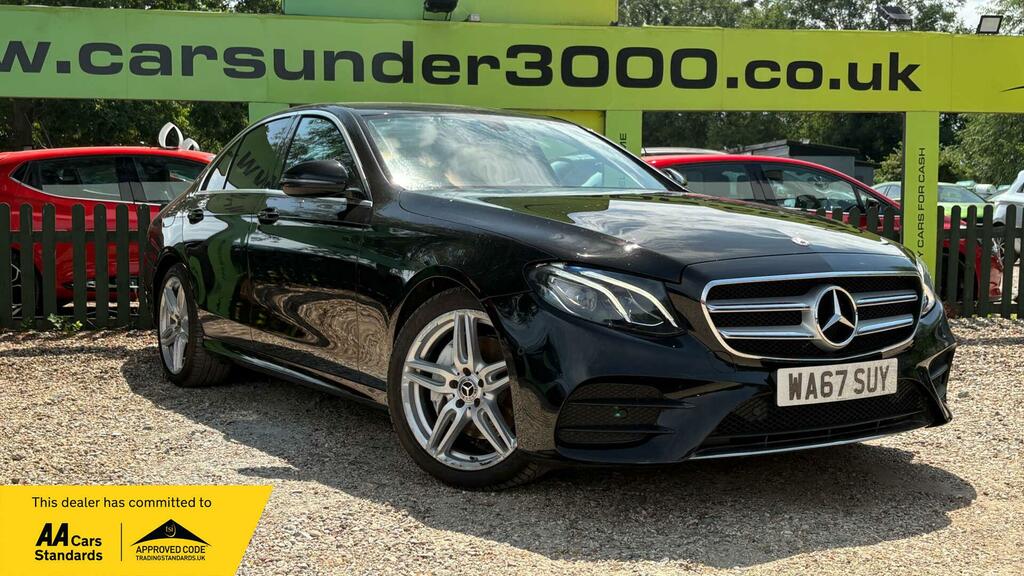 Mercedes-Benz E Class 2.0 E220d Amg Line G-tronic Euro 6 Ss Black