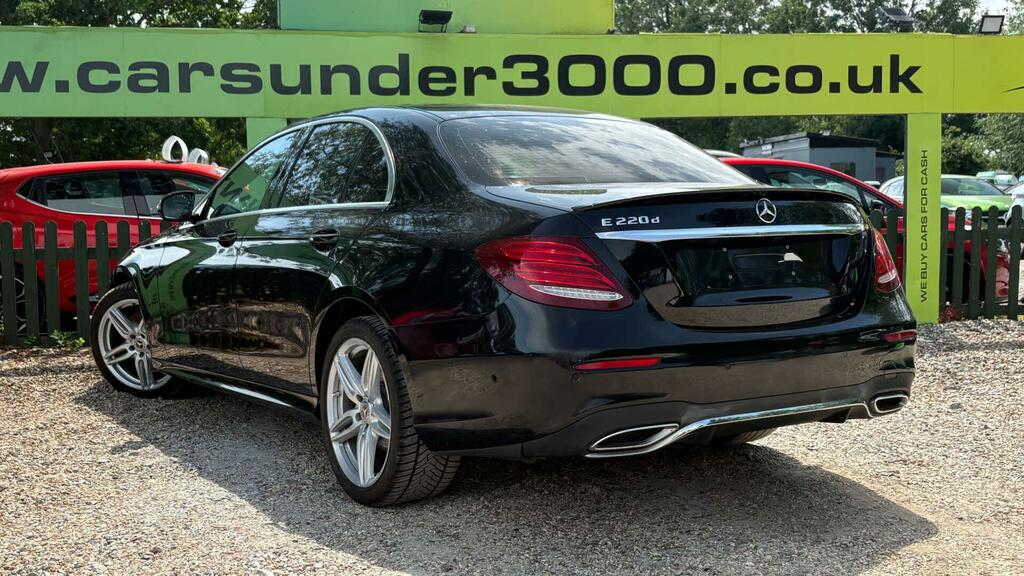 Mercedes-Benz E Class 2.0 E220d Amg Line G-tronic Euro 6 Ss WA67SUY Black #4