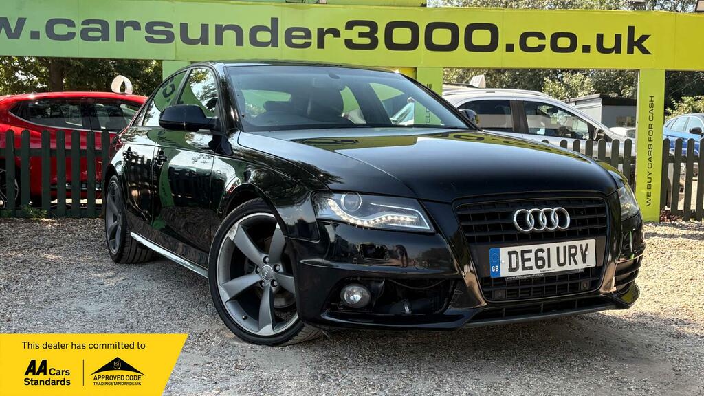 Audi A4 2.0 Tdi Black Edition Euro 5 Ss Black