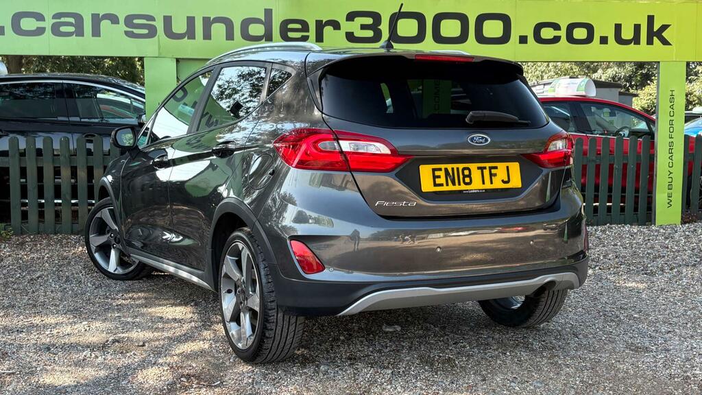 Ford Fiesta 1.0T Ecoboost Active 1 Euro 6 Ss EN18TFJ Grey #4