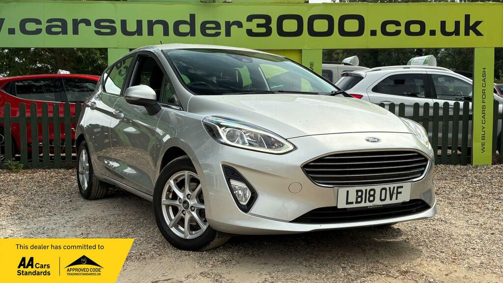 Ford Fiesta 1.0T Ecoboost Zetec Euro 6 Ss Silver