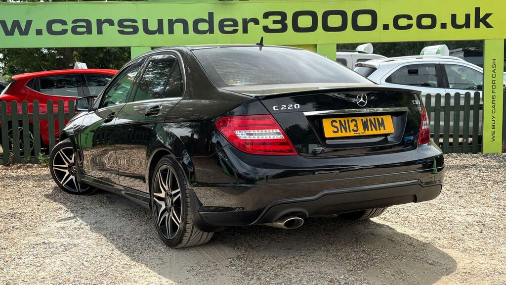 Mercedes-Benz C Class 2.1 C220 Cdi Blueefficiency Amg Sport Plus G-troni Black #6