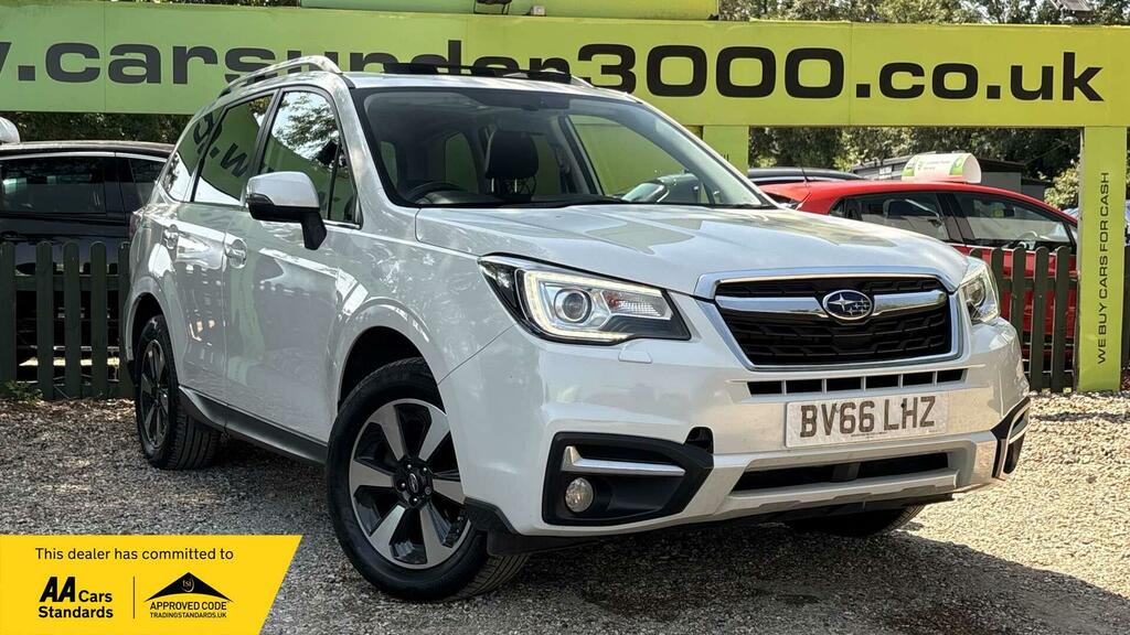 Subaru Forester 2.0I Xe Lineartronic 4Wd Euro 6 Ss White